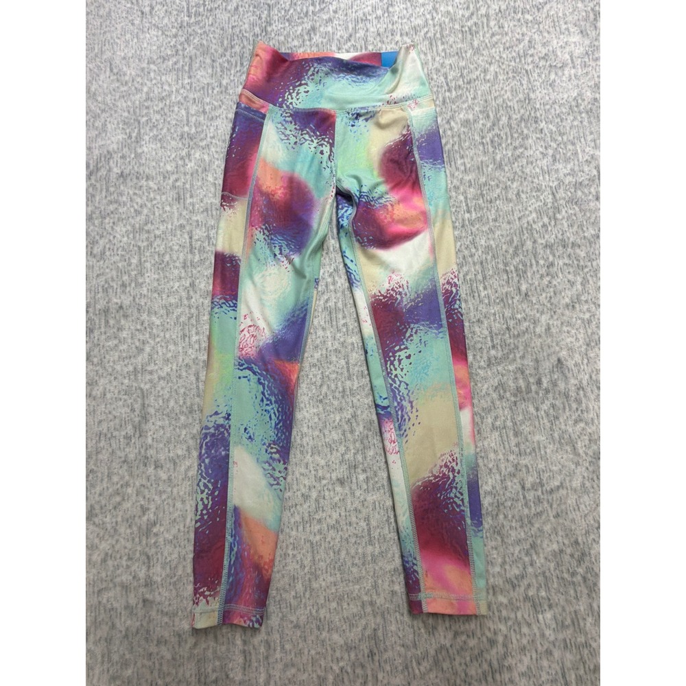 DSG Girls Momentum High-Rise Leggings Multi-Color‎ Abstract Print Medium 10-12